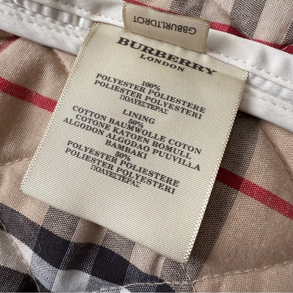 BURBERRY Quilted Nova Check Jacket Size Large - Picture 8 of 13